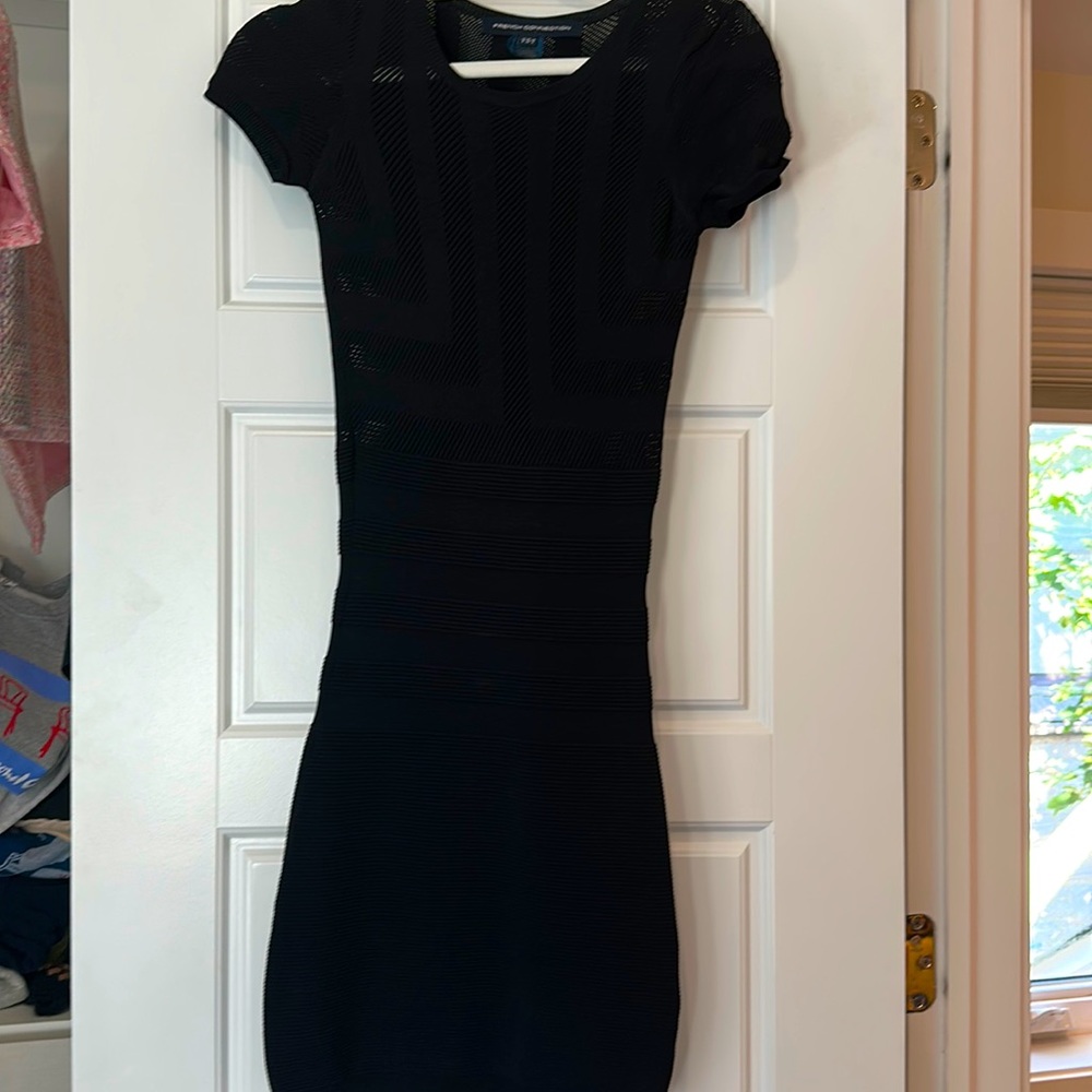 French connection mesh mini dress